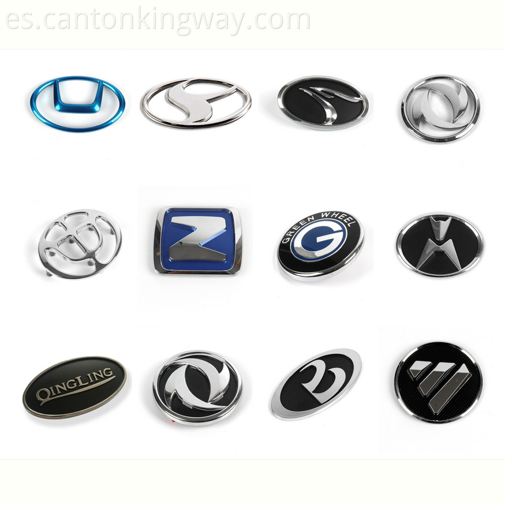 Customized Chrome Car Emblems